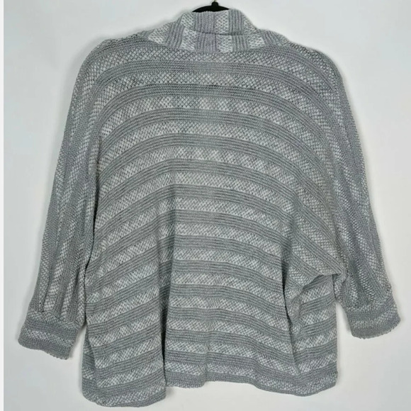 Splendid Graphite Sierra Striped Knit Cardigan Top - Picture 9 of 11